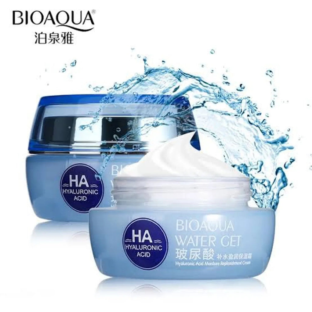 CREMA HIDRATANTE BIOAQUA - ÁCIDO HIALURONICO - Duever Import
