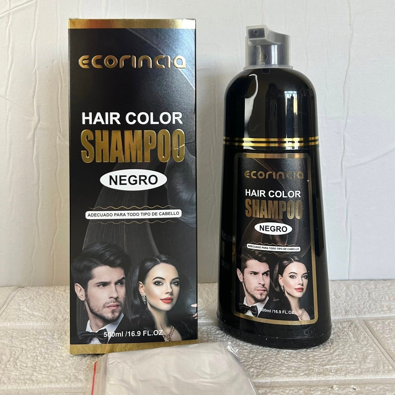 SHAMPOO - TINTE CUBRE CANAS - Duever Import